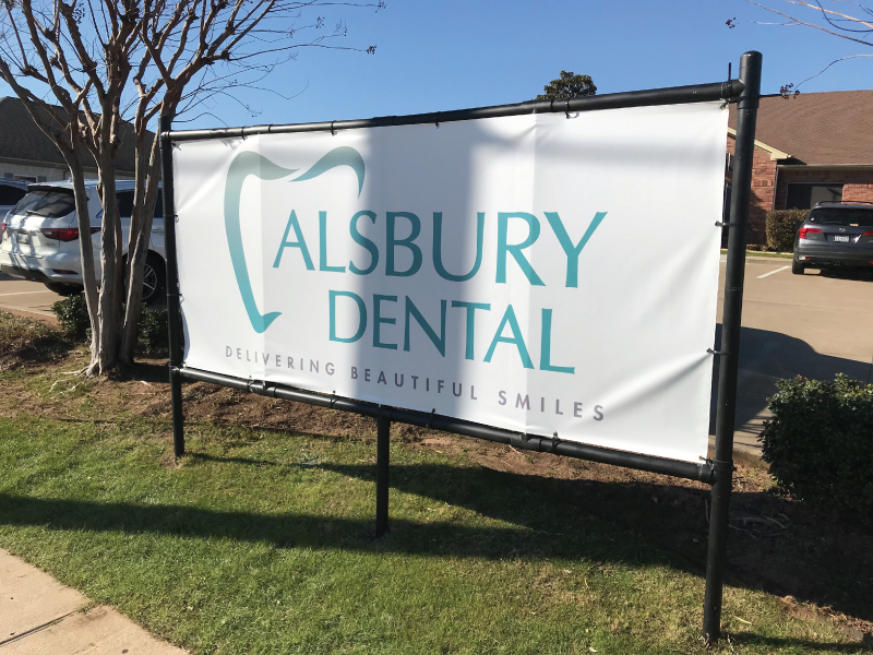 Banner with Banner Frame