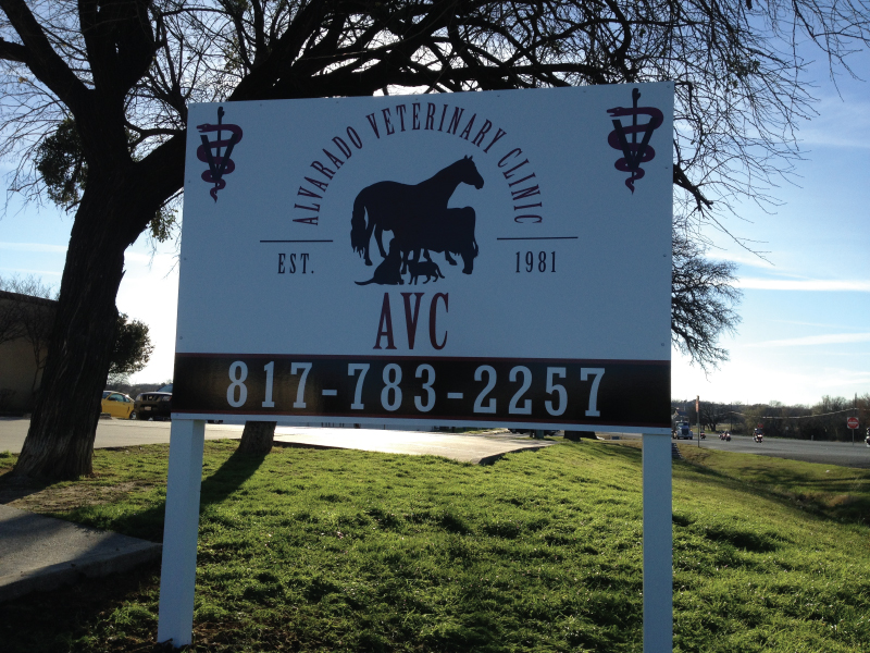 8 x 4 Wood Sign