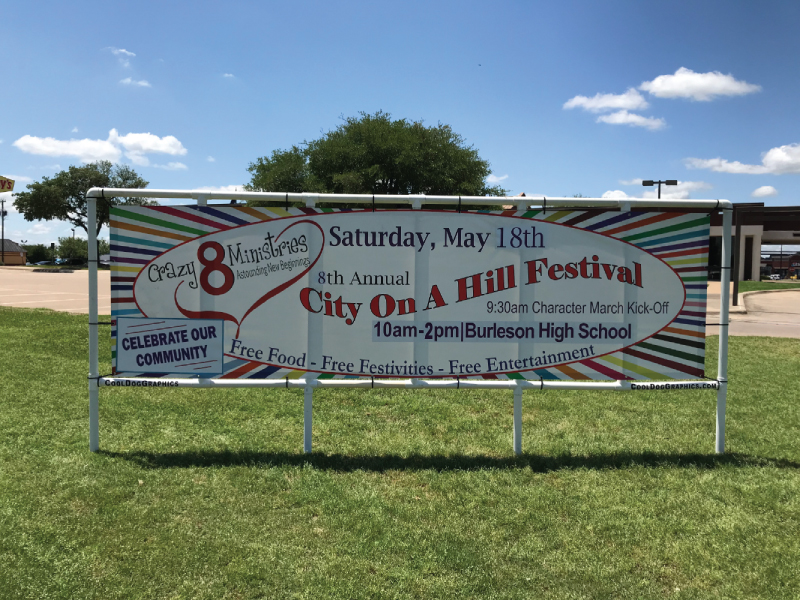 !5 ft Banner Frame