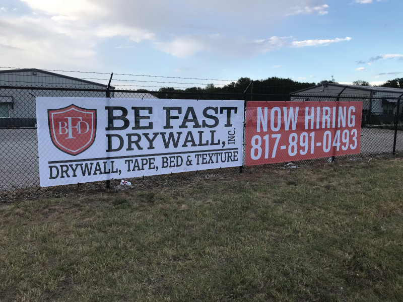 Full Color Banners with grommets
