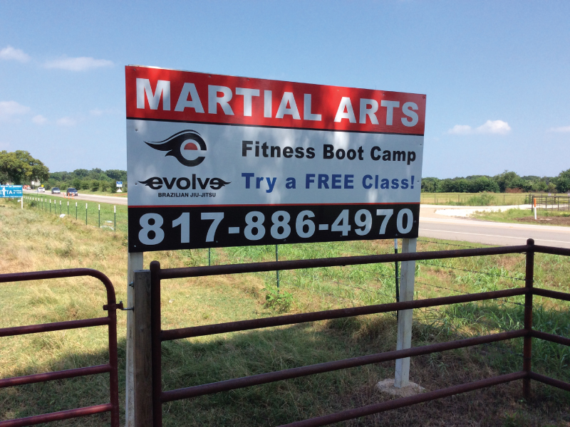 Wood Post Sign Frames