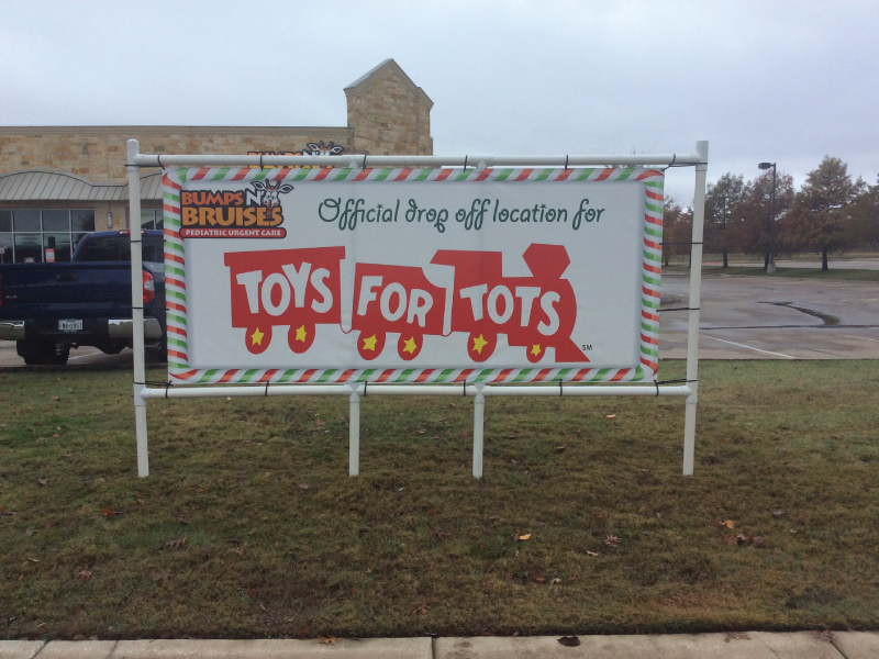 Toys for Tots Banner